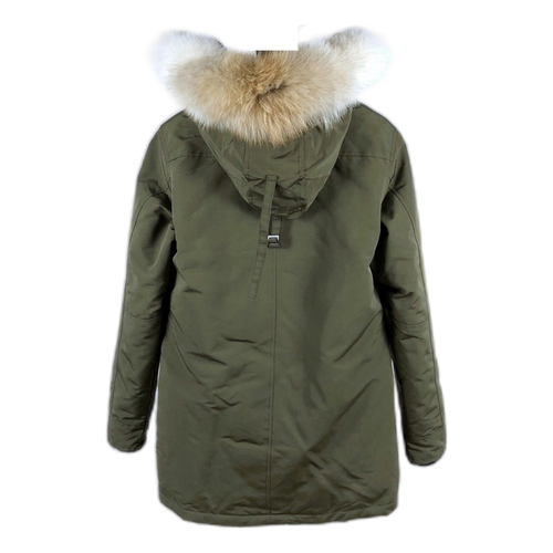 Canada Goose Chateau Fur-Trim Parka – Military Green