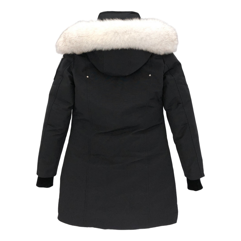 Moose Knuckles Stirling Parka – White Fur Trim